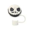 Tapa de Paja de Animación Transfronteriza 10mm Cubierta de Paja Accesorios para Taza Silicona de Grado Alimenticio Tapa de Paja de PVC 3D