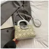 Bolso Pequeño para Mujer 2025 Nuevo Versátil Bolso Cruzado con Cadena Bolso de Mano Salida Bolso Pequeño Moderno Incrustado de Diamantes Bolso de la Princesa Diana de Moda