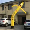 Hombre Bailarín Inflable de Apertura Oscilante Payaso Saludando Coche Lavador Papá Noel Estrella de Baile Aéreo Muñeco de Dibujos Animados Modelo Inflable