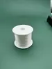 Fio Elástico Fio de Cristal Plano Branco Fio para Contas de Buda Corda Elástica de Spandex Fio para Pulseira de Contas Corda de Borracha Resistente ao Desgaste
