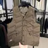 Padrão Nacional 90 Colete de Penas Masculino Roupa Exterior Masculina Colete Interno Sem Mangas Outono e Inverno 8625