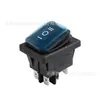 Interruptor Basculante Kcd4-16A Ponta Prateada à Prova d'Água Etl Padrão Americano Interruptor Basculante de 6 Pinos Interruptor de Controle para Eletrodomésticos de Cozinha