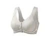 Sujetador de seda helada sin costuras con cierre frontal para madres, para mujer, con soporte push-up, anti-flacidez, elevación ajustable y hermoso diseño de espalda