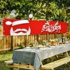 Bandeiras de Natal Novas Transfronteiriças, Painel de Decoração para Festa de Feriado, Tecido para Pendurar no Jardim, Bandeiras Coloridas, Feito Sob Medida