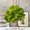 Flor Artificial de Hortênsia Única Simulada com 117 Peças Produto Acabado para Decoração de Casamento Arranjo de Flores Ornamento de Buquê