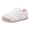 2026 Nova Cor Color Block Fofo e Energético Tênis de Treino Alemão, Estilo Alto Versão Coreana Sapatos Casuais Femininos, Versátil e Confortável Tênis Casual com Cadarço