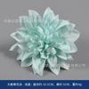 Flor artificial azul rosa botão de chá estilo étnico fada cocar DIY fantasia fantasia embelezamento cerimônia de casamento