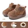 Botas de Nieve para Niños Invierno 2026 Zapatos de Algodón para Bebé con Forro de Terciopelo Niños y Niñas Botas de Algodón Engrosadas Para Niños Pequeños Cálidas Zapatos Grandes de Algodón
