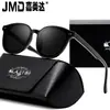Óculos de Sol Polarizados Pretos Lisos Estilo Coreano para Mulheres, High-End, Que Valorizam o Rosto, Óculos Pequenos de Proteção Solar, Óculos Masculinos com Logotipo Personalizado