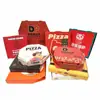 Caja de Pizza Personalizada con Impresión a Color, Caja de Cartón Corrugado de Grado Alimenticio, Caja Plegable de Papel Kraft para Llevar para Pasteles y Postres