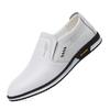Zapatos Casuales de Cuero para Hombre Tallas Grandes Transfronterizos, Juventud, Vestir, Suela Suave, Antideslizantes, Modernos, Simples, Slip-on, Zapatos para Conducir Perezoso