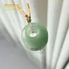 Colgante de Aventurina Natural con Guanyin, Buda, Pixiu y Cabeza de Buda en Jade de Color Agua Clara, Colgante de Paz de Jadeíta, Suministro para Transmisiones en Vivo