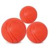 Amazon bola quente pet pet padrão de borracha bola sólida bola elástica pet toy ball