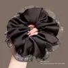 Lazo para el Cabello Dulce para Mujer, Cuerda para Moño de Gama Alta, Goma para el Cabello, Accesorio para el Cabello Extra Grande