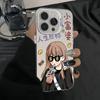 Funda de Teléfono de Moda para iPhone 15 Pro Max, 16 Pro, iPhone 17, 13 Pro y 14 para Mujeres Jóvenes