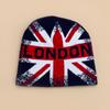 Nuevo gorro de punto popular europeo y americano con letras, llama, calavera de araña, para hombre y mujer, otoño e invierno, personalizado, hip hop, cálido, al por mayor