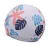 Gorra de Tela de Dibujos Animados para Niños Niños y Niñas Estampado Digital Linda Gorra de Natación Cómoda Sin Cabeza Piscina Gorra de Natación de Alto Rebote