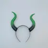 Accesorios para la Cabeza de Halloween Fiesta Actuación Diadema Multicolor Cuernos de Diablo Plástico Atrezo Realista Atrezo Divertido