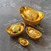 Decoración de Pastel Horneado Cofre del Tesoro Enchufable Rico Hay Mina Oro Entrada Adornos en Casa Tirano Local Hazte Rico de la Noche a la Mañana Tarjeta para Contar Dinero