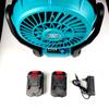 Nuevo Ventilador Eléctrico de Litio Portátil Recargable de 12 pulgadas Multifuncional Estilo Camping al Aire Libre Pesca Doméstico Ventilador Eléctrico de Escritorio