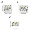 Película de Color Electrostática Flor Abeja Dibujo Animado Transfronteriza Decoración del Hogar Película Arcoíris Florales Mariquita Fresca Pegatina para Vidrio de Ventana