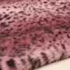 Tela de Imitación de Piel de Zorro con Estampado de Leopardo 900 g/m Poliéster Estampado Pelo Alto y Bajo para Ropa, Textiles del Hogar y Juguetes - En Stock Tela de Franela