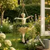 Nuevo producto para tiendas independientes transfronterizas: Maceta Colgante de Bailarina de Ballet