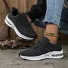 Comércio Exterior Sapatos Femininos Couro Impermeável Sapatos Esportivos Femininos Novos Outono Estudantes do Ensino Fundamental Tênis de Corrida Feminino Leve e Confortável Sapatos Femininos