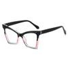 Gafas de Moda Transfronterizas Europeas y Americanas con Filtro de Luz Azul para Hombres y Mujeres, Gafas Lisas Versátiles Retro Personalizadas, Al por Mayor en Stock