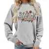 Tops con Cuello Redondo Estampados de Terapia Ocupacional Sudadera Suministro de Amazon Chaquetas de Otoño e Invierno
