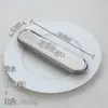 Conjunto de pauzinhos e colher de titânio puro, talheres portáteis de titânio puro, conjunto de talheres antibacteriano de cristal de gelo de alta qualidade com três peças para estudantes
