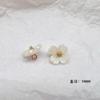 Fivela de flor vitrificada de fábrica Novo botão chinês Hanfu estilo retro imitação de botão de jade Tang terno Cheongsam