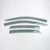 Adequado para 26 modelos Volkswagen de Lavida PRO, acabamento de defletor de chuva de tira brilhante de aço inoxidável 3D, acessórios externos para carro