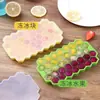 Forma de Gelo Colmeia de Silicone com 37 Cubos DIY Criativa para Casa Caixa de Fazer Gelo Fácil de Desenformar Grande Capacidade Gelo para Bebidas de Verão