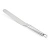 Espátula de acero inoxidable para crema de Amazon, de 6 y 8 pulgadas, para pasteles, herramientas para hornear.