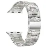 Applewatch 8 Correa de Resina Apple Tres Cuerdas iwatch Correa Acrílica Metálica ultra Nuevo