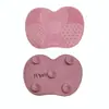 Esponja de silicona para exfoliar Apple Portátil Herramienta exfoliante de belleza Set de brochas de maquillaje Almohadilla de limpieza Venta al por mayor de fábrica