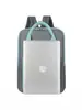 Mochila Nova 2025 Estilo College Cor Color Block Moda Impermeável Grande Capacidade Bolsa Escolar para Estudante Mochila Unissex