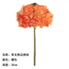 Flor artificial de peonía con núcleo de hortensia retro europea, ramo de simulación, venta al por mayor, decoración de escalera de boda, flor artificial, flor de seda