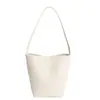 Bolsa Feminina Transfronteiriça 2025 Novo Estilo Coreano Nicho Simples Bolsa Saco Grande Capacidade Fashion Versátil Bolsa de Ombro para Sogra