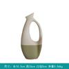 Vaso Cerâmico Pintado à Mão Morandi Minimalista Wabi-Sabi para Uso Comercial Transfronteiriço, Pousada, Decoração Suave de Showroom, Exibição de Arranjo de Flores Secas