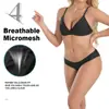 Conjunto de Calcinhas Íntimas Zhanrun Cross-Border Br01 Ds02 Feminino Sem Costura Sem Aro Respirável com Bojo Triângulo