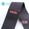 Tira de viés elástico de spandex dobrada ao meio, tira para enrolar mangas 1,0CM, tira para gola traseira, tira de viés de nylon para jaqueta acolchoada, fabricantes