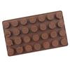 Blues 28 mesmo QQ expressão silicone chocolate molde decoração do bolo molde fogo tinta cera molde de grão