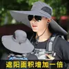 Sombrero de Ala Ancha Grande de 15 cm, Sombrero para el Sol, Sombrero de Ala Ancha para el Sol, Sombrero de Pesca, Sombrero de Pescador, Sombrero de Protección Solar, Sombrero para Senderismo