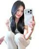 Cuadros Patchwork Floral Aplicable a Funda para Teléfono Apple 17PROMAX iPhone15Plus Funda Suave 14 Fresca y Linda 13