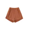 Conjunto Esportivo de Verão 2026 para Meninos Wulibuyi, Camiseta Casual Simples de Manga Curta com Shorts Listrados Color Block para Crianças