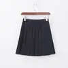Directo de Fábrica Japonés Akasami Sanbon Uniforme JK de Marinero Set para Mujer Manga Larga Negro Estilo Uniforme Escolar Falda con Lazo Grande