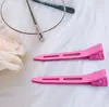 5,5CM clipe de cabelo sem costura cor de doce clipe de cabelo feminino menina diy clipe fofo clipe de metal geométrico ponta de clipe