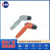 Tornillo de Manija Ajustable de Aleación de Zinc Negro Herramienta de Máquina Accesorios de Sujeción Manija en Forma de L Herramienta de Máquina CNC Manija en Forma de 7